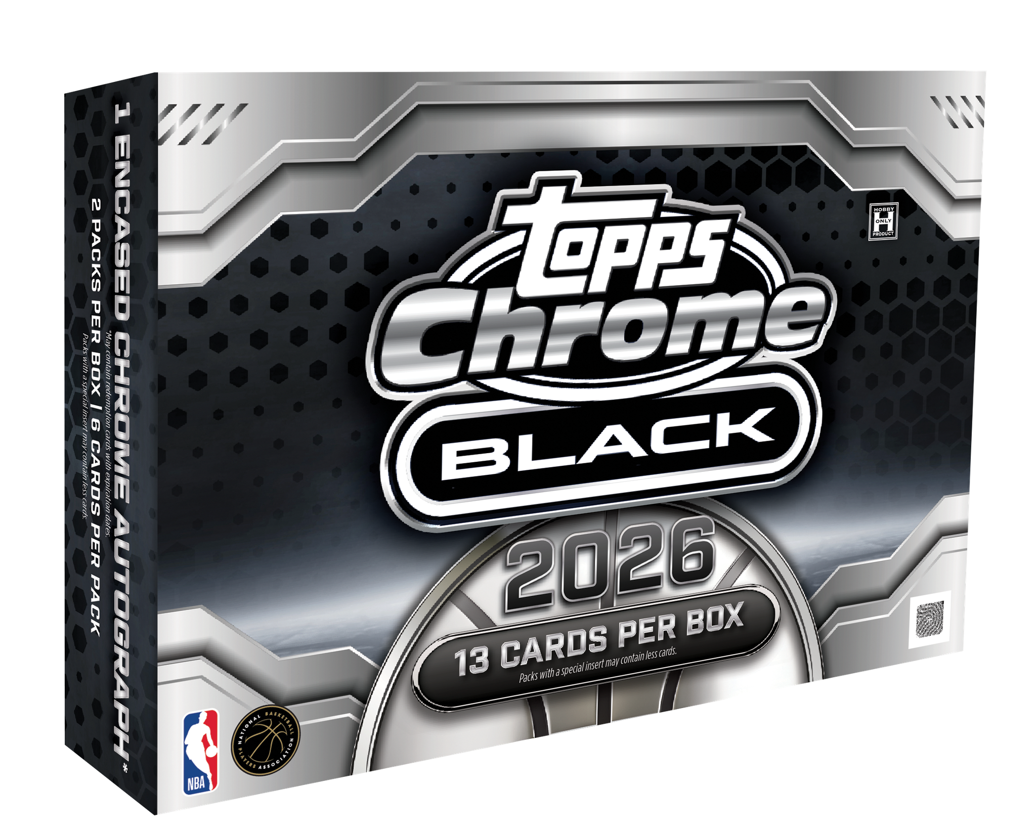 2025/26 Topps Chrome Black Basketball Hobby Box