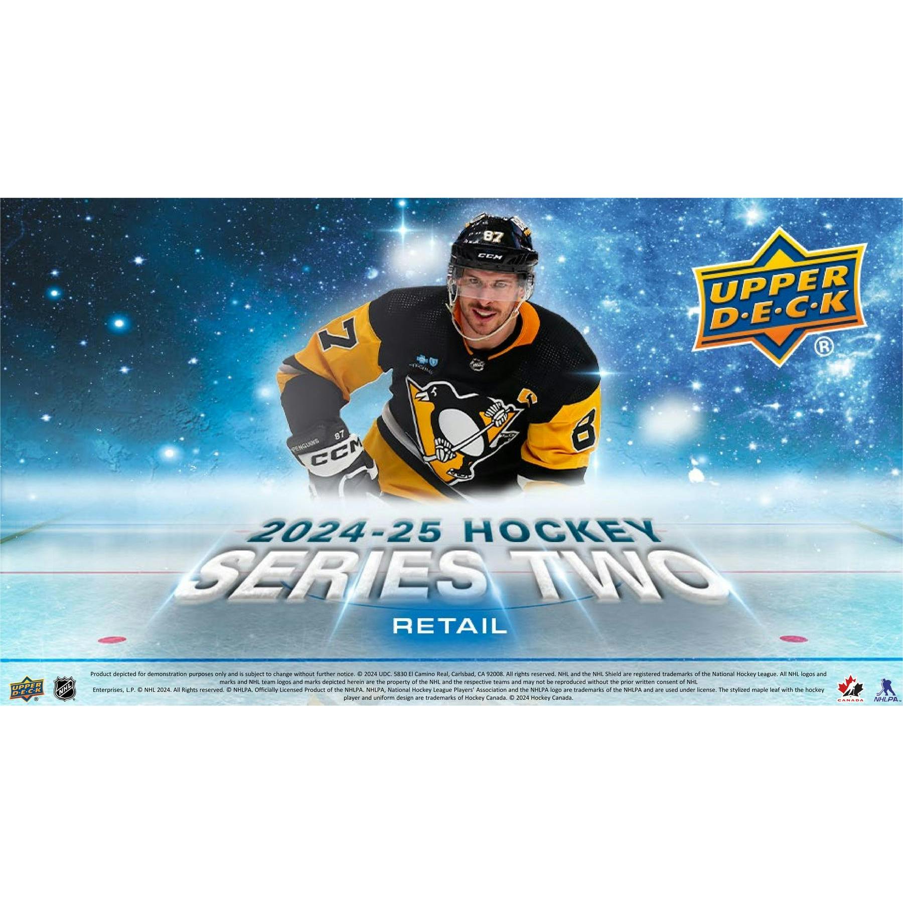 2024/25 Upper Deck Series 2 Hockey Tin Case (12 Ct.) - Image 8