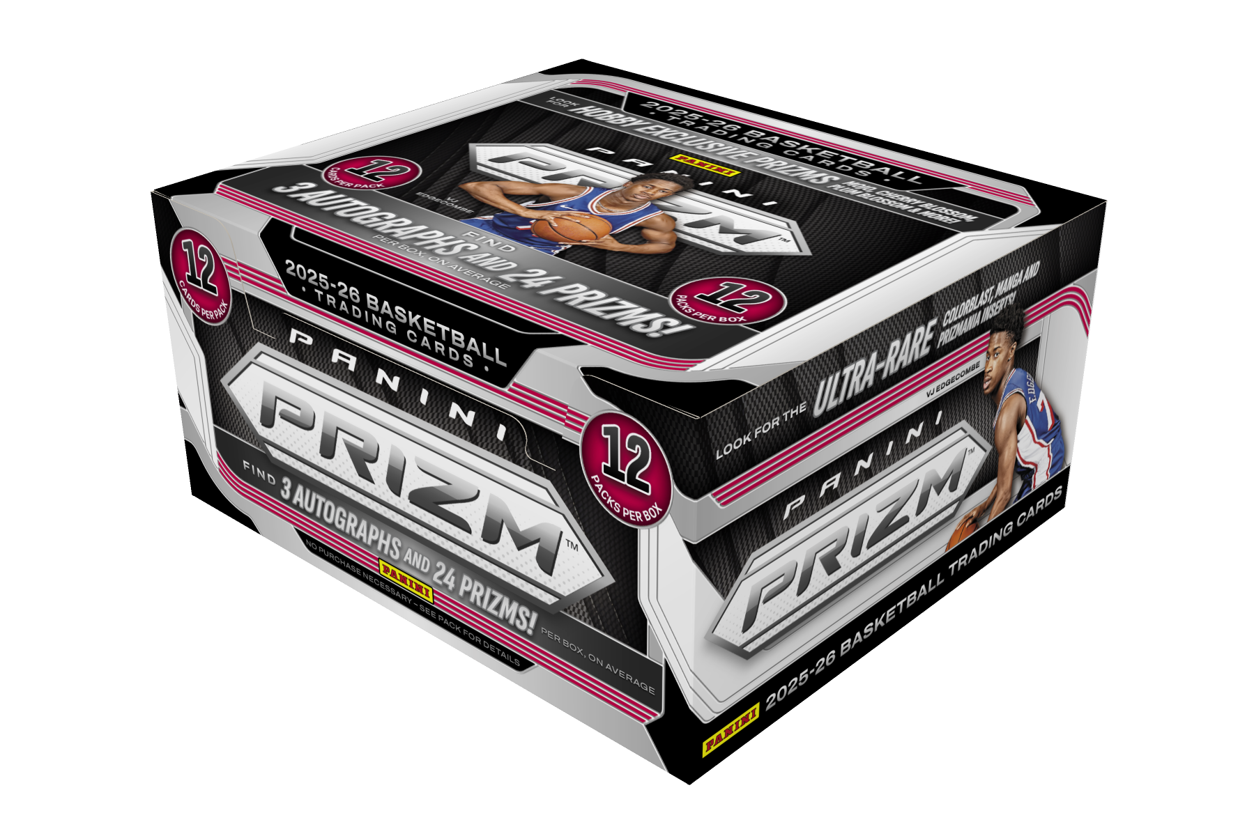 2025/26 Panini Prizm Basketball Hobby 12 Box Case