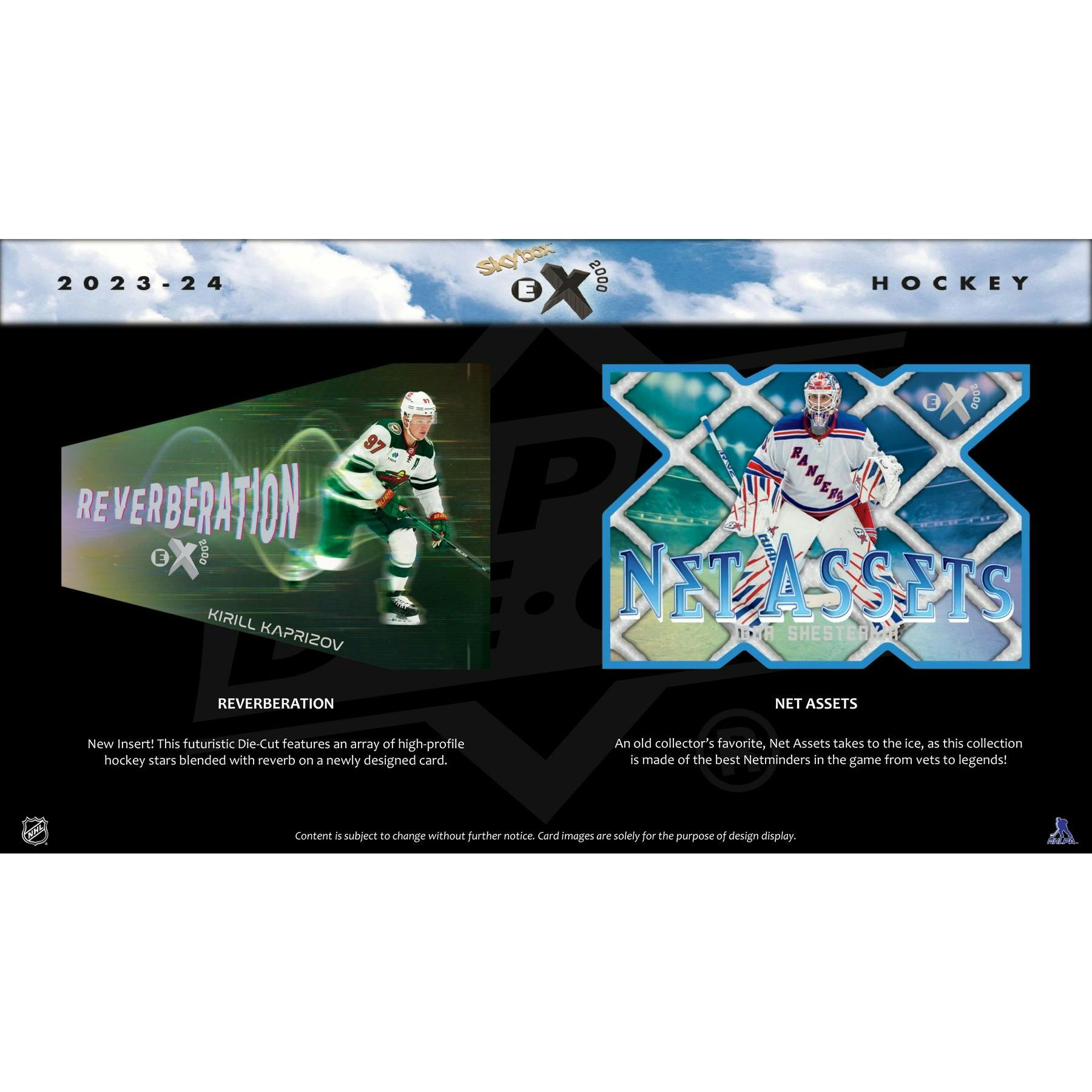 2023/24 Upper Deck Skybox E-X 2000 Hockey Hobby 12-Box Case - Image 9