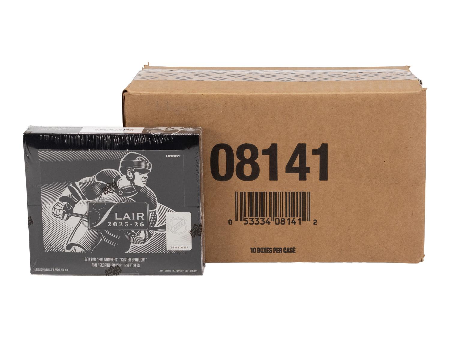 2025/26 Upper Deck Flair Hockey Hobby 10-Box Case - Image 2