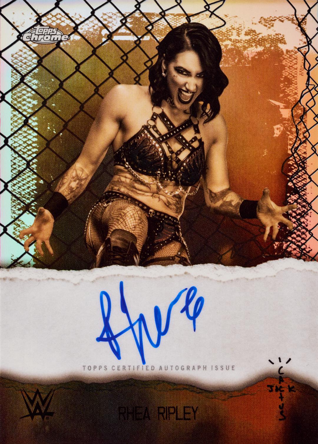 2025 Topps Chrome WWE x Cactus Jack 12 Box Case - Image 3