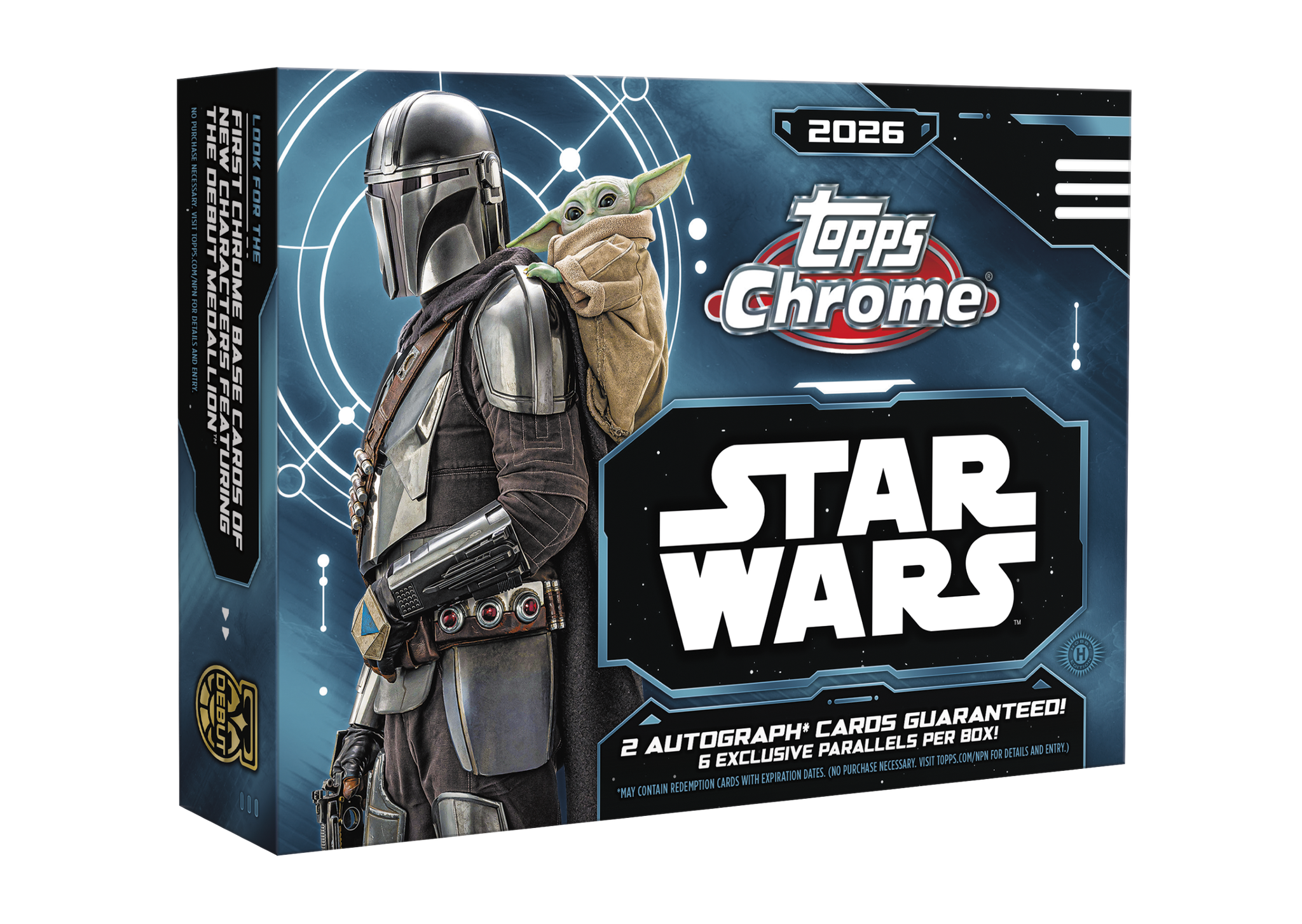 2026 Topps Star Wars Chrome Delight 6 Box Case