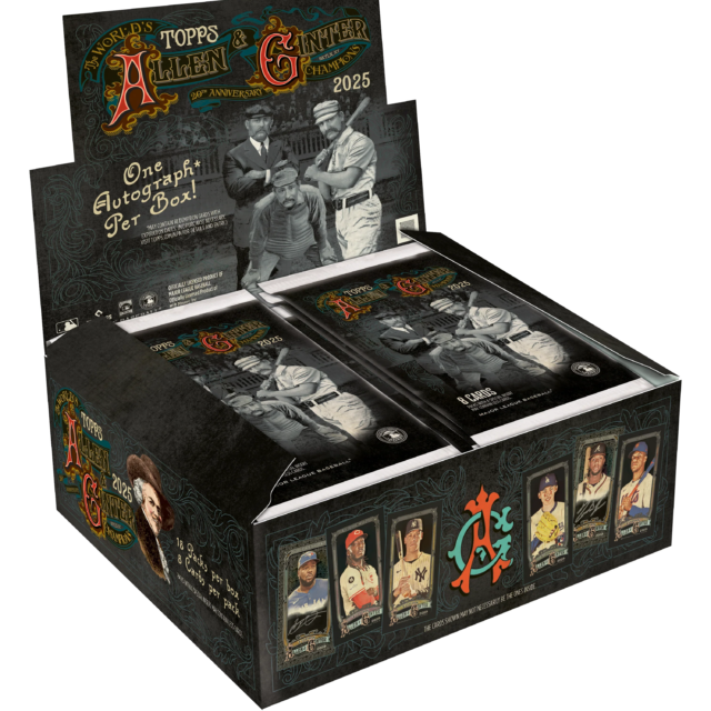 2025 Topps Allen & Ginter X Baseball Hobby 12 Box Case