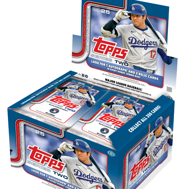 2025 Topps Series 2 Baseball Jumbo 6 Box Case